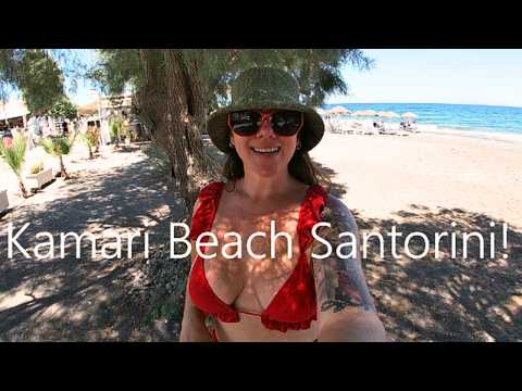 Kamari Santorini, Kamari Beach, Santorini Greece, 2024