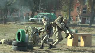У Харкові курсанти військових вишів зійшлися в лазерних боях