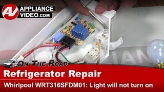 Whirlpool Refrigerator Repair: Light Will Not Turn On - Light Socket