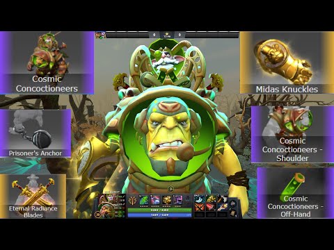 Alchemist Mix Set Eternal Radiance Blades / Razzil's Midas Knuckles / Cosmic Concoctioneers