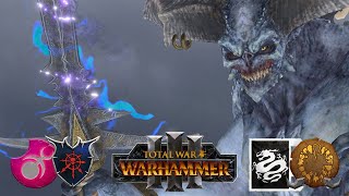 BE&#39;LAKOR Welcomes You to WARHAMMER 3 - Domination 2v2 // Total War