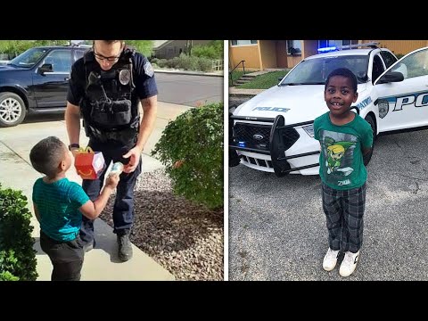 Kind kauft Essen für Polizisten. Am nächsten Tag stehen zwei Polizeiautos am Haus seiner Mutter!