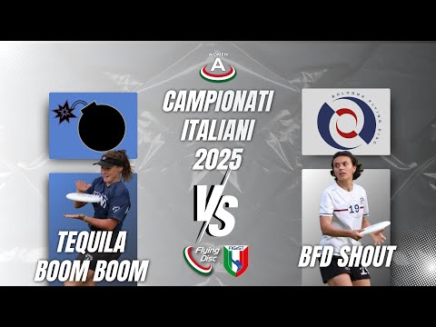 Finali CIU Women A 2025 - Tequila Boom Boom vs BDF Shout