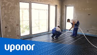 Uponor Tecto pogácsás padlófűtés rendszer