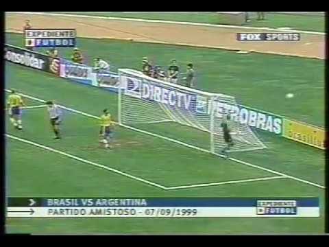 Brasil vs Argentina  amistoso 1999