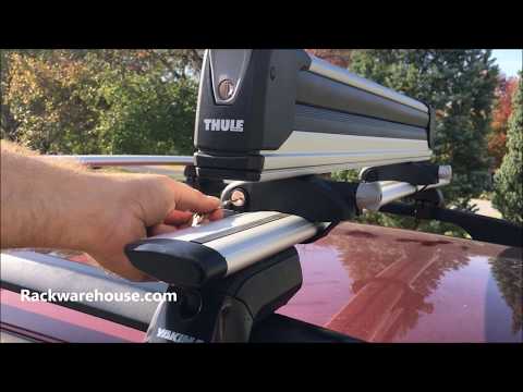 Thule SnowPack Extender 7325 Pull-out 6 Pair Ski Rack 4 Snowboard Carrier