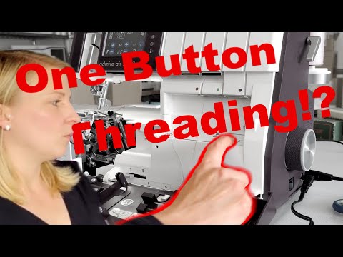 Pfaff Admire Air 7000 - Threading Tutorial and Unboxing