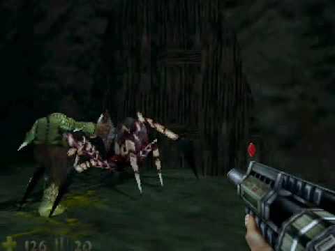 Turok 2 Seeds of Evil enemies kill each other