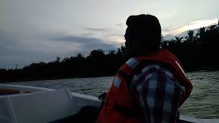 preview picture of video 'Godavari  boating ...at ..narasapur.west Godavari'