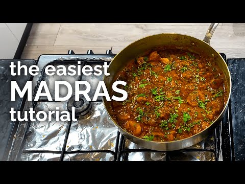 Fool proof method: Chicken Madras the easy way