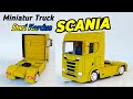Cara Membuat Miniatur Truck Scania Dari Kardus Handmade