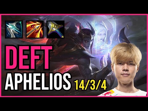 DEFT - APHELIOS vs VAYNE ADC - KR Grandmaster - Patch 11.3