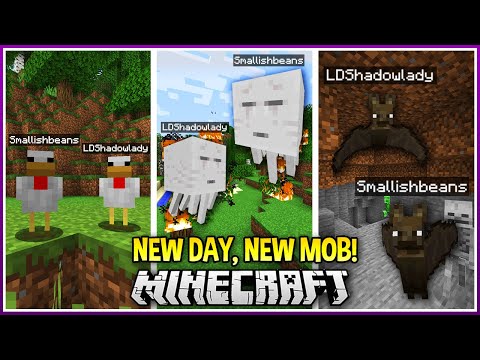 Minecraft BUT Everyday we're a Different Mob!