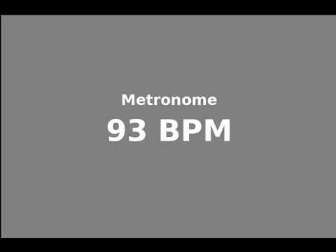 Metronome - 93 BPM - 4/4