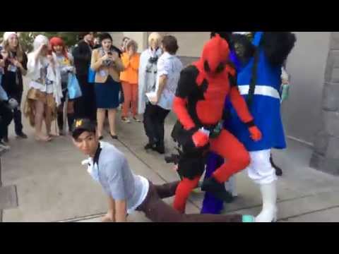 KumoriCOn 2015: Mojo Jojo and Deadpool