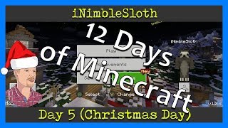 12 Days of Minecraft Christmas Giveaway (Day 5 - Christmas Day!) - iNimbleSloth Plays