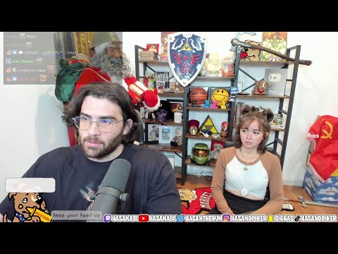 1/2 HasanAbi December 13, 2021 – [DELETED VOD] Last before Ban, Animal vids w/ Maya, Chatter calls