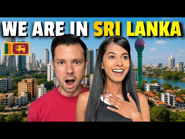 Travel vlog - Our First Time in Sri Lanka SHOCKED US! First Day in Colombo 🇱🇰