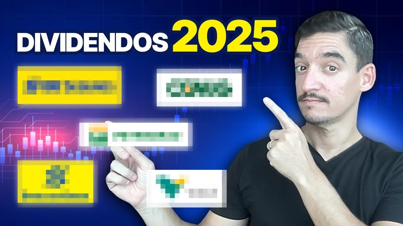 As 5 MELHORES AÇÕES de DIVIDENDOS Para 2025