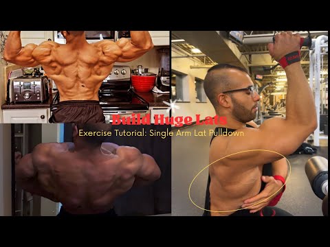Exercise Tutorial: Single Arm Lat Pulldown
