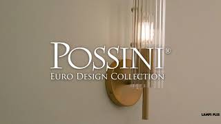 1_Watch A Video About the Possini Euro Taurus Brushed Champagne Wall Sconce