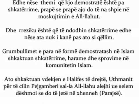 Demostratat dhe manifestimet janë shkatërrim në tokë   Shejkh Luhejdan