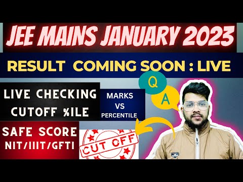 Jee Mains 2023 : RESULT Announced NOW I Safe Score For Nit/IIIT/GFTI #results #cutoff #jee2023 #jee