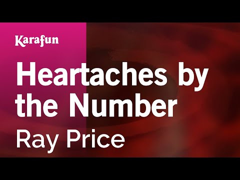 Heartaches by the Number - Ray Price | Karaoke Version | KaraFun