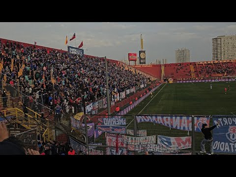 "CADA DIA TE QUIERO MAS - U DE CHILE VS unión española - CAMPEONATO NACIONAL 2025" Barra: Los de Abajo &bull; Club: Universidad de Chile - La U