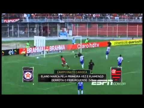Carioca  Gols de Friburguense 0 x 2 Flamengo 29 01 2014