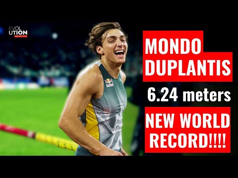Breaking Barriers Mondo Duplantis Rewrites History Again! Mondo Duplantis 6.24 Pole Vault Record