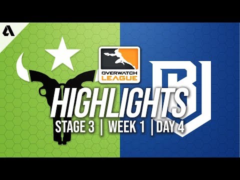 Houston Outlaws vs Boston Uprising | Overwatch League Highlights OWL Stage 3 Week 1 Day 4