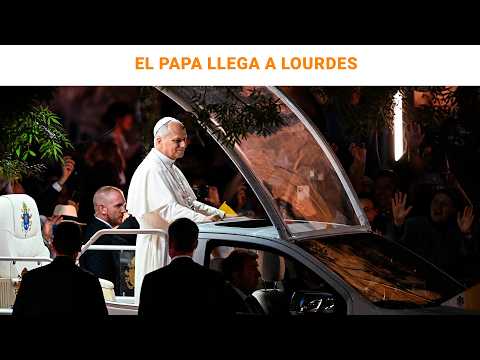 🔴 DIRECTO | León XIV llega a Lourdes| RTVE Noticias