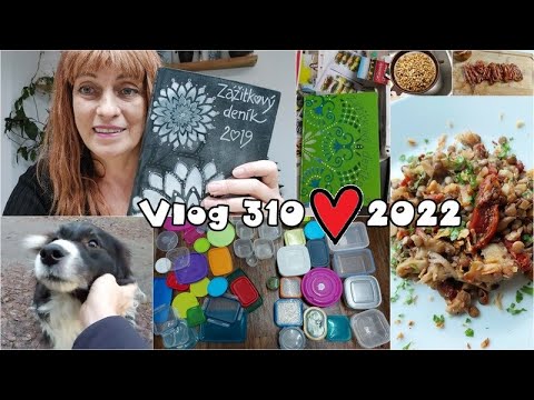 Vlog 310/22 - čočkový salát, krabičky a zážitkové deníky