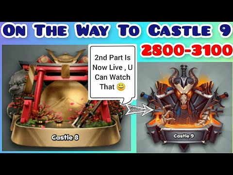 Castle Crush | On The Way To Reach Castle 9 | Castle8 To Castle9 Journey Part 1 | Castle Crush Game