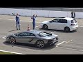 Volkswagen Golf 7 R  2.0 TSI 4Motion vs Lamborghini Aventador S