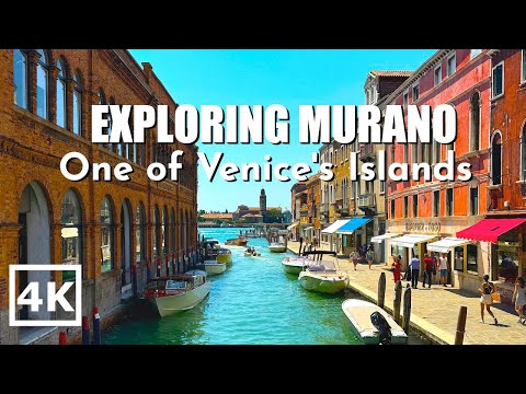 MURANO, VENICE, ITALY, Walking tour on a VENETIAN ISLAND