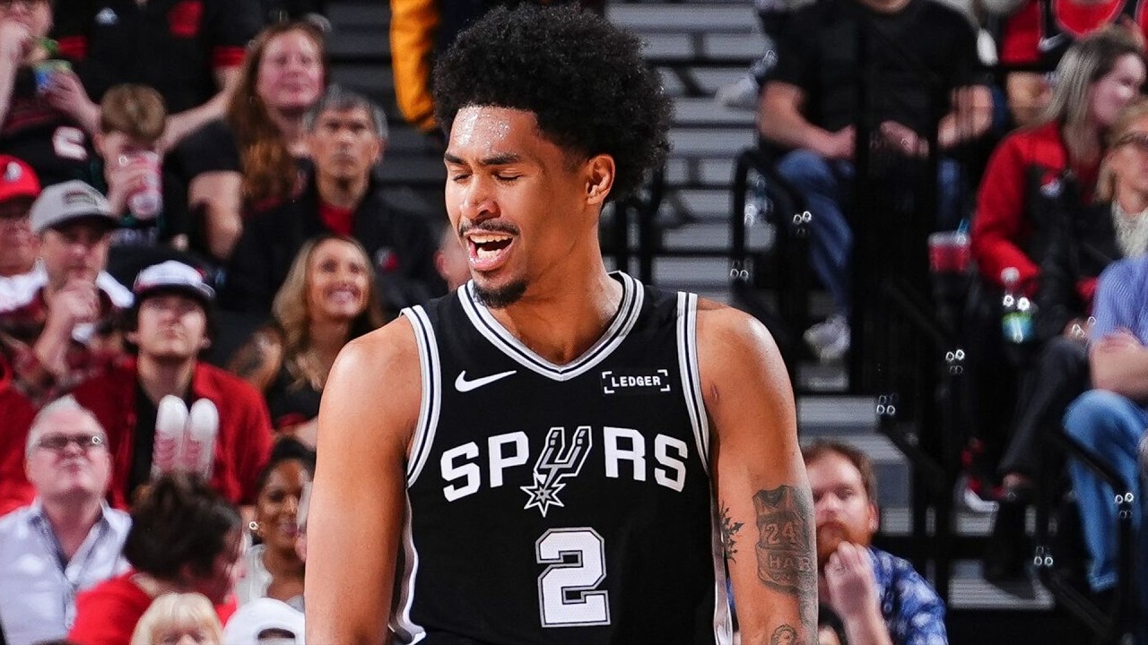 Harper Dunks on Williams! Spurs Win Game 3 Without Wemby vs Blazers!