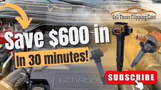 Ford Explorer 3.5L EcoBoost Ignition Coil Replacement | 28 MINUTE CHALLENGE!