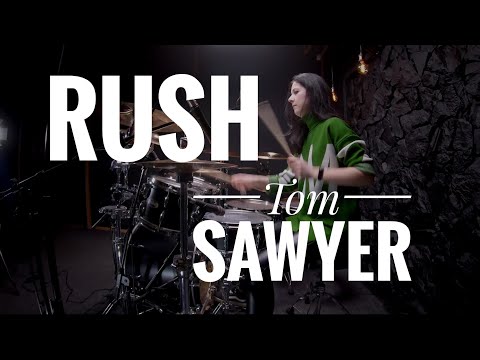 RUSH - TOM SAWYER (DRUM COVER) by Alina Tereshchenko