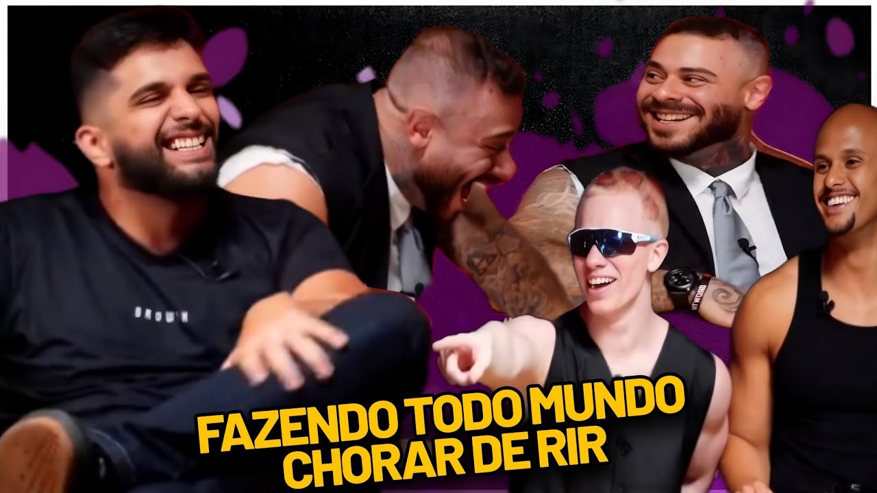 LÉO STRONDA CHORANDO DE RIR COM O IGOR GUEDES "FALA MONSTRO TALK SHOW"