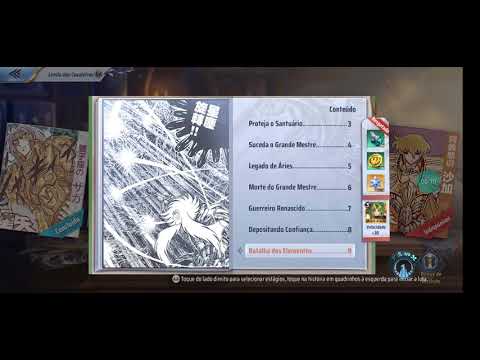 Saint seiya awakening mangá do Shion episódio 9