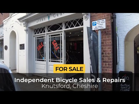 Independent Bicycle Sales & Repair Business For Sale Knutsford Cheshire