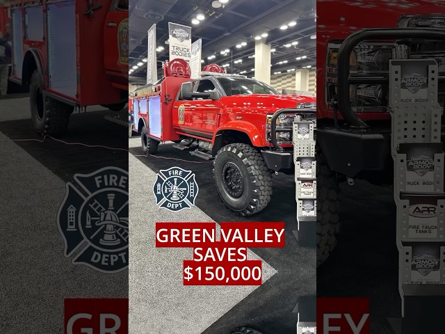 Green Valley Fire Department Saves $150,000 Building Their Own Brush Truck