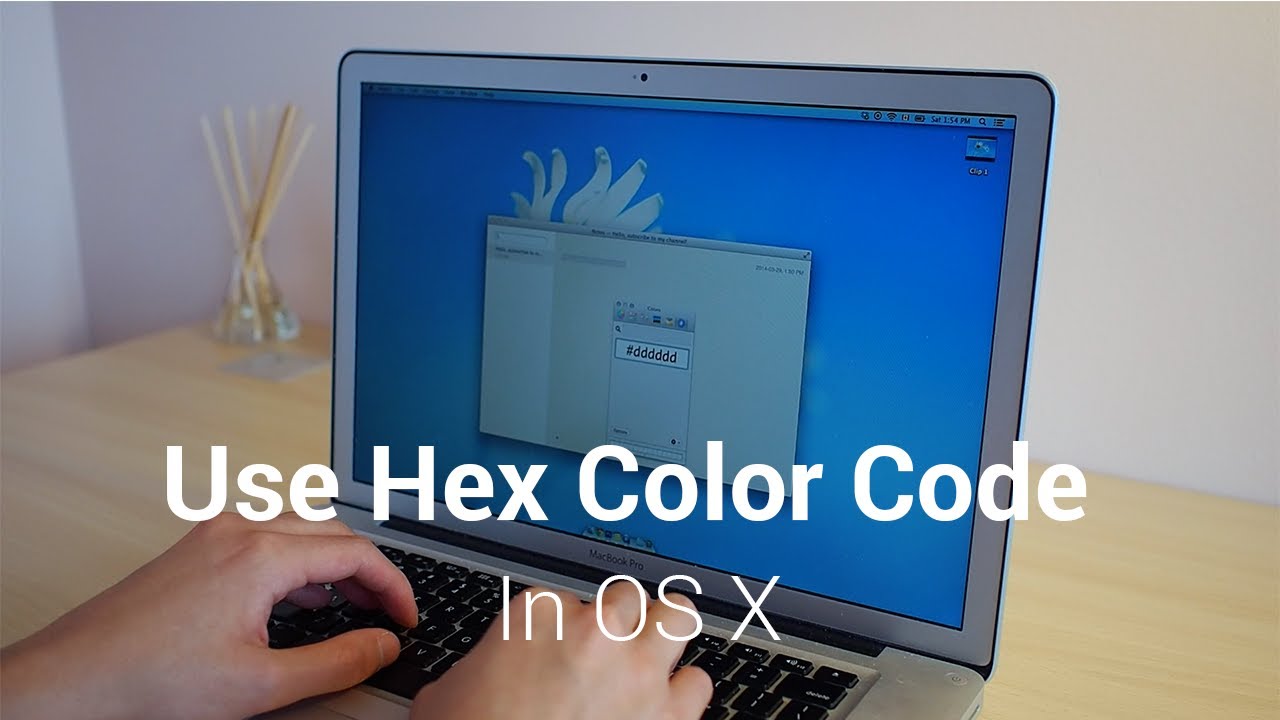 Quick Tip: Use Hex Color Code in OS X