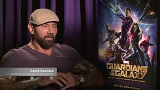 David Bautista Exclusive Interview | Marvel's Guardians of The Galaxy video