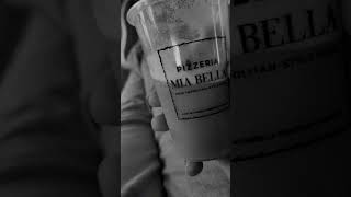 Half full or half empty? Either way, it’s not full enough! ☕😉 #PizzeriaMiaBella #StayCaffeinated