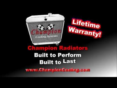 Champion Radiators: Why buy an Aluminum Radiator from Champion?