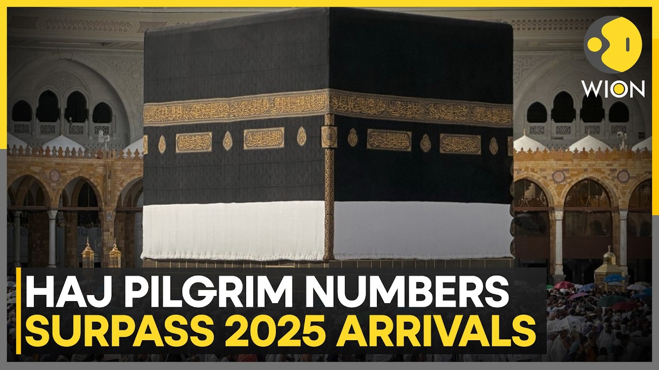 Over 1.5 Million Foreign Pilgrims Enter Saudi Arabia for the Haj | WION News