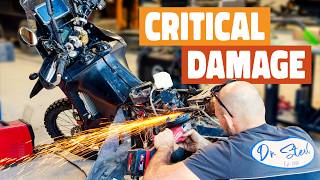 My motorcycle FRAME is CRACKED. 🇫🇷 | Ep 111